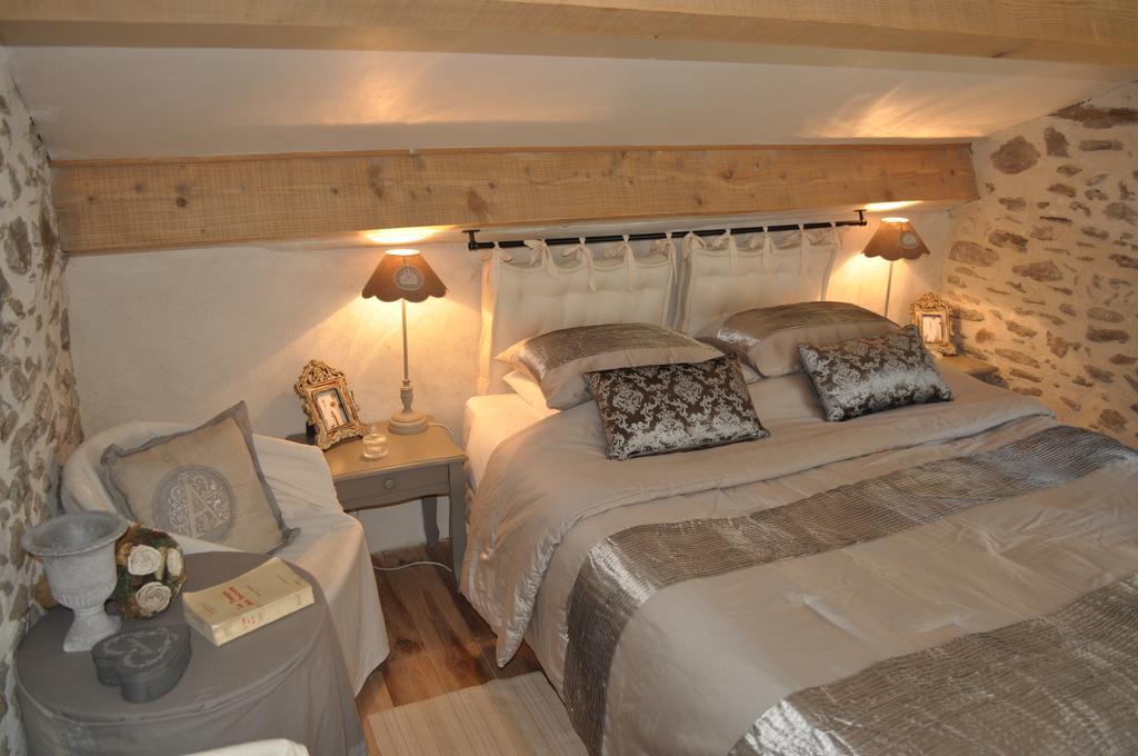 Bed and Breakfast La Ribeyrette Chamborigaud Pokoj fotografie